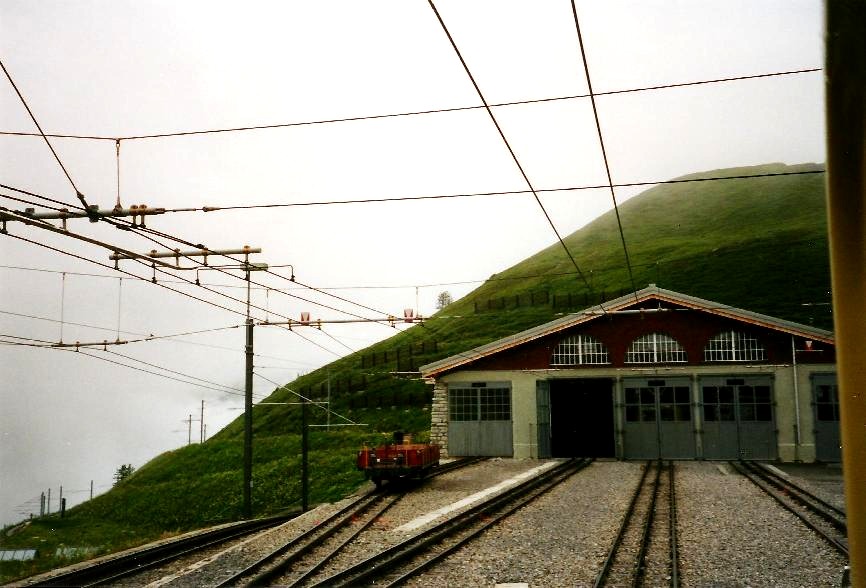 Betriebshof auf Kleine Scheidegg (2061 m)