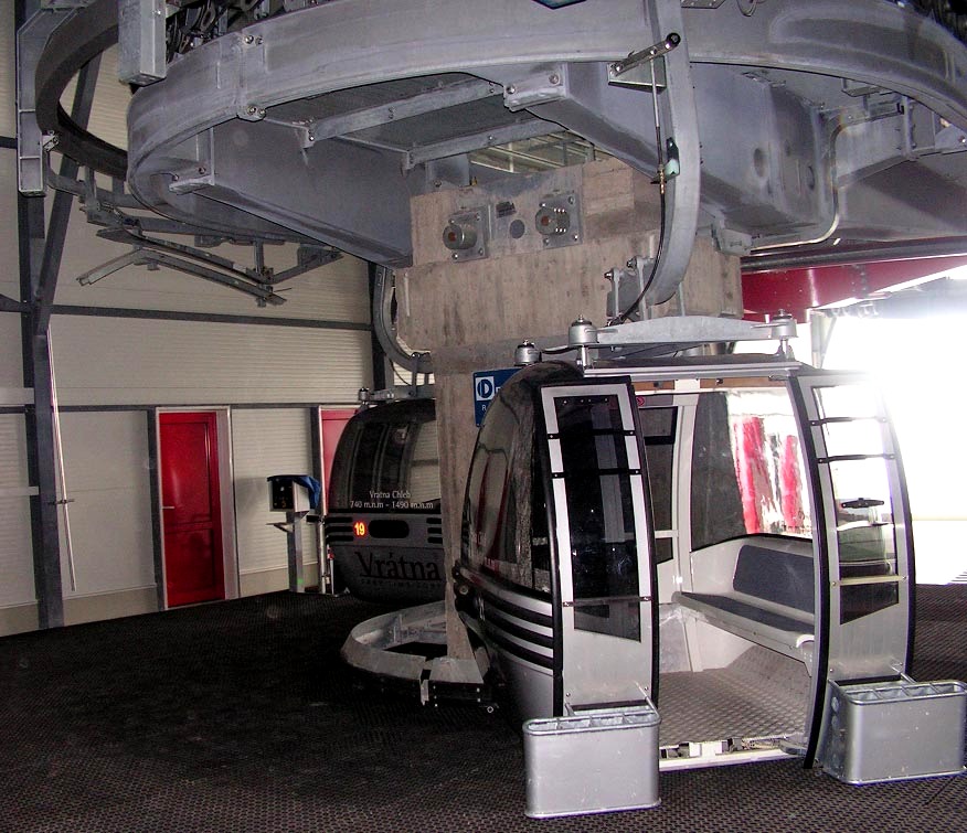 Auf die Bergstation