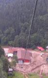 Blick von der Kabine auf die Talstation