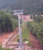 Blick von der Kabine auf die Talstation
